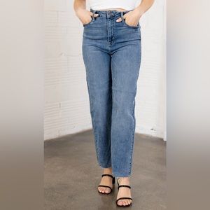 HIDDEN Medium Tracy High Rise Straight Leg